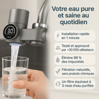 PURIFICATEUR D'EAU A RAYONS UV + 1 FILTRE OFFERT